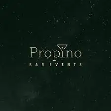 logo of Propino bar events in black and white